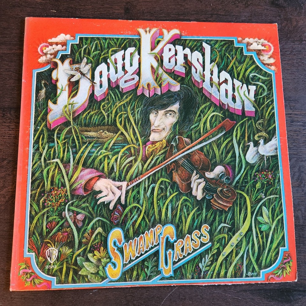 Doug Kershaw Swamp Grass Vinyl‎ LP Record Album Warner Bros BS 2581